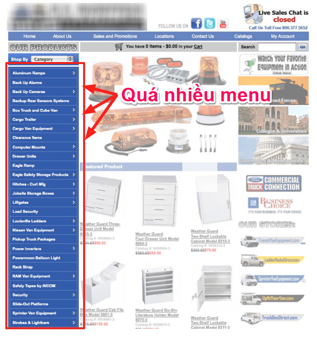 5 sai lầm khiến website bán lẻ, thương mại điện tử mất TOP nghiêm trọng