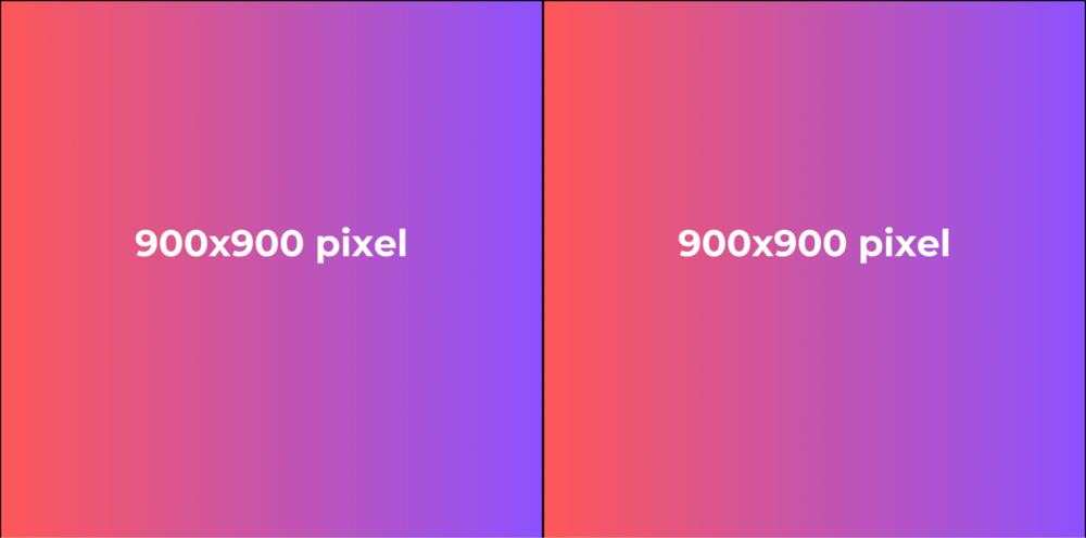Minh họa theo bố cục 2 hình đứng