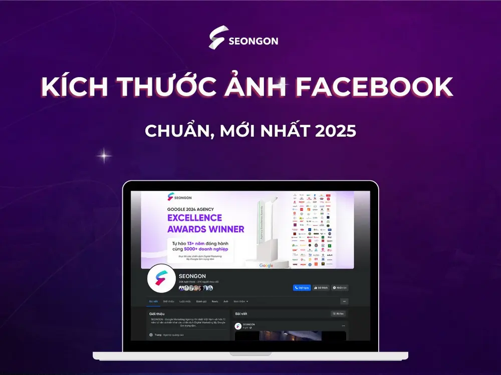 Kích thước ảnh facebook chuẩn 2025