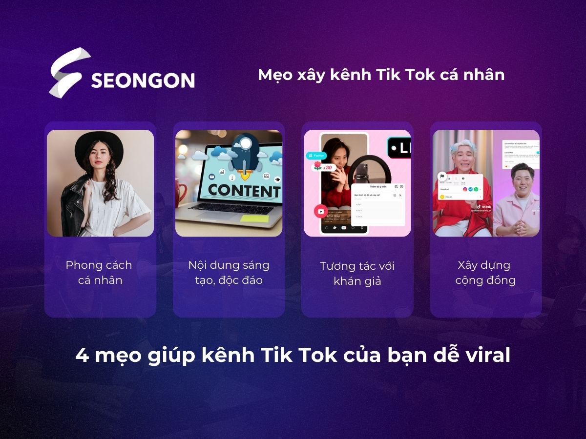 Nắm chắc 4 mẹo xây kênh cá nhân dễ viral