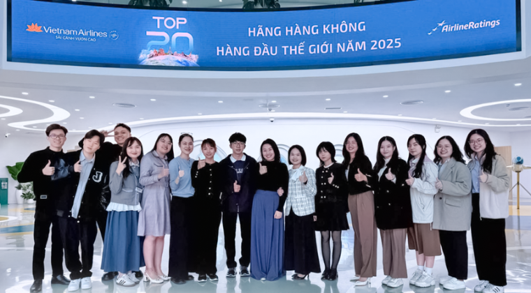 Seongon và khách hàng Vietnam Airline